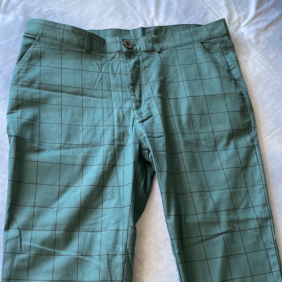Men’s 38x31 green casual pants - Picture 2 of 16